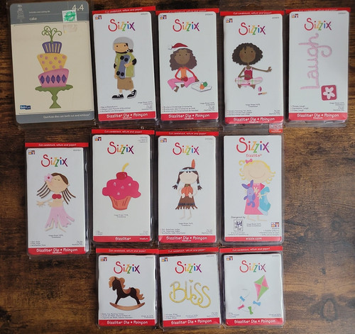 Sizzix sizzlits dies lot - sizzix,
