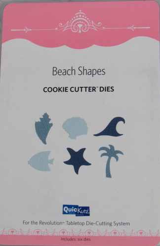 Quickutz beach shapes cookie - shapes,,