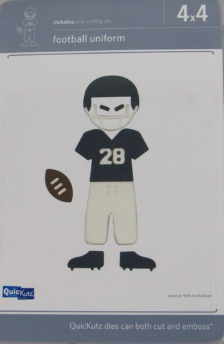 Quickutz football uniform - football, 4x4