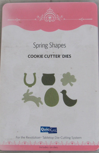 Quickutz spring shapes cookie - spring,